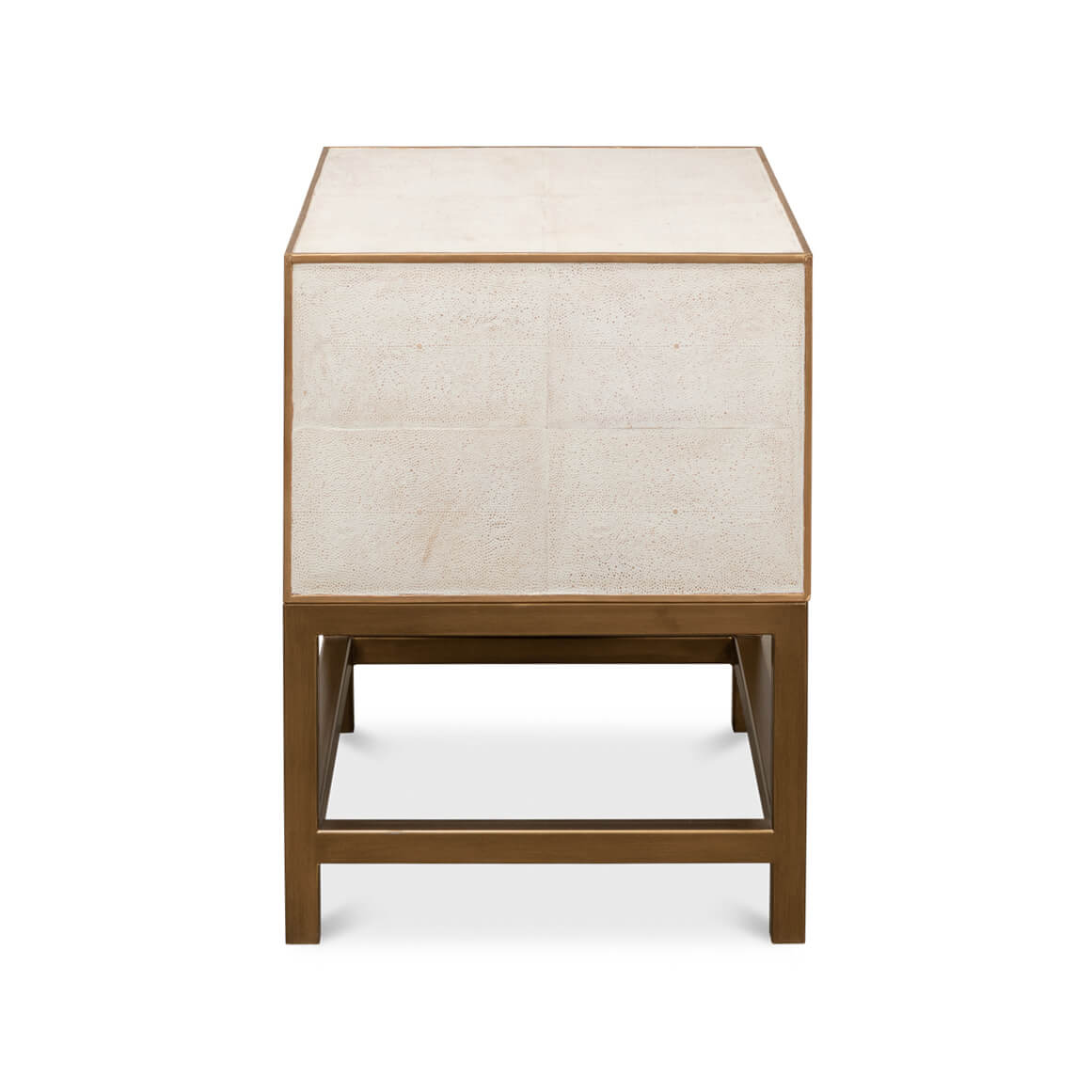Osprey White Modern End Table - English Georgian America