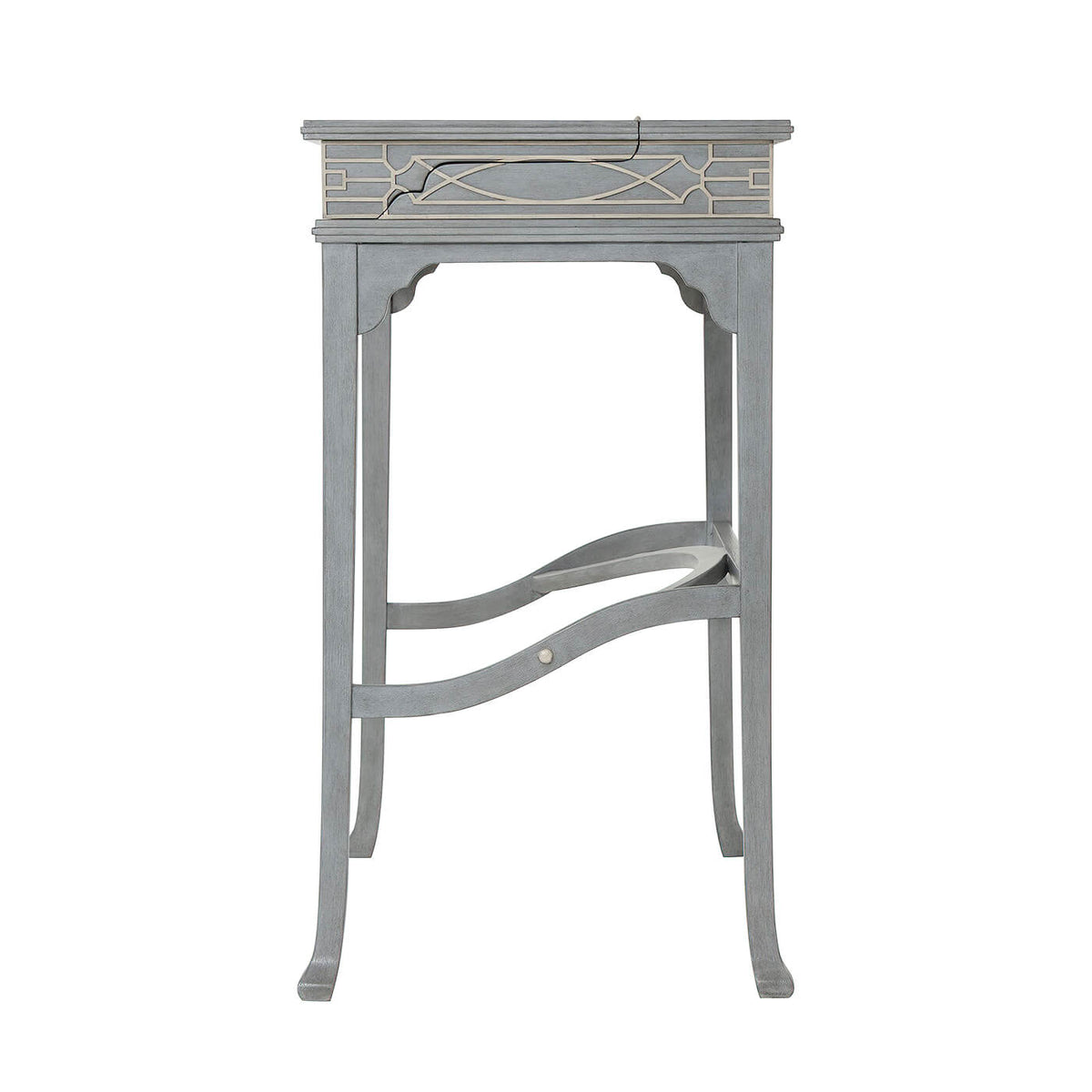 Painted Campaign Desk - English Georgian America