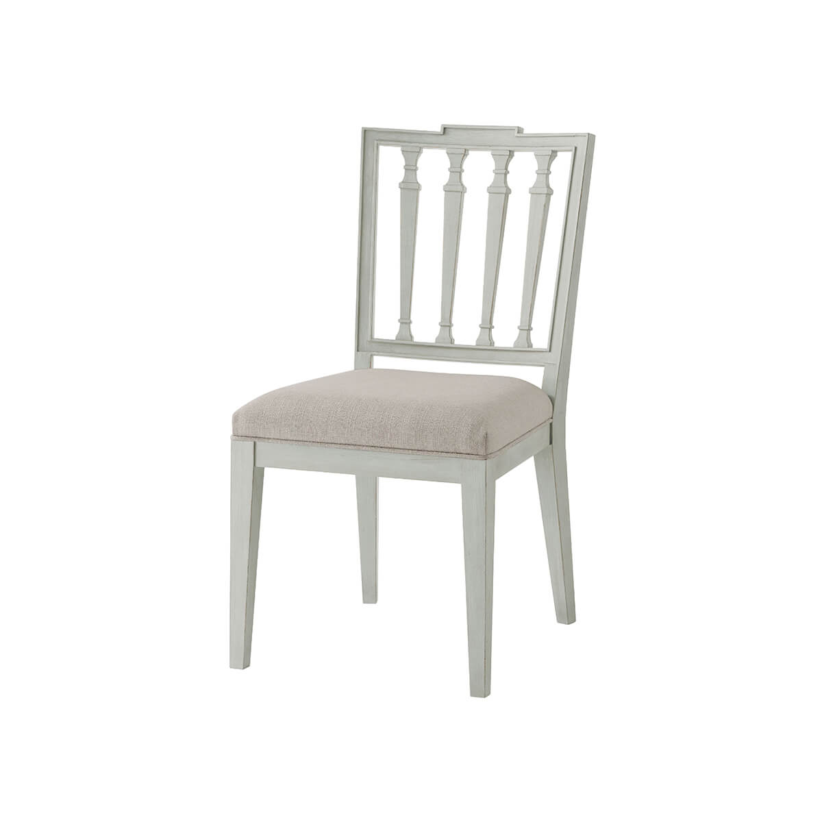 Painted Classic English Dining Chair - English Georgian America