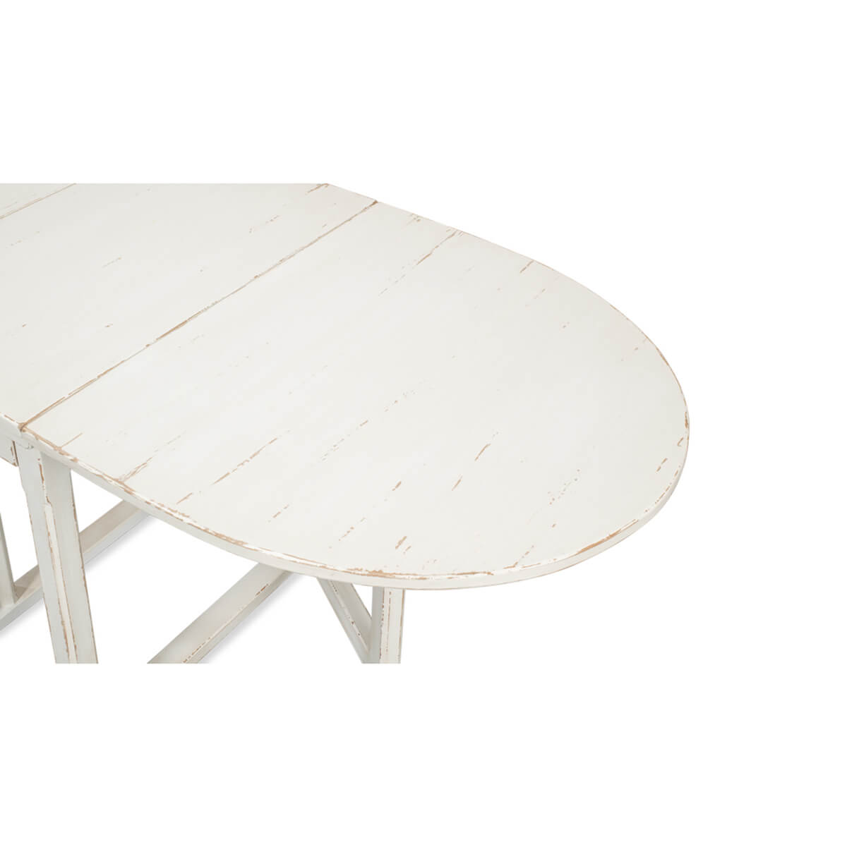 Painted Country Drop Leaf Table - English Georgian America