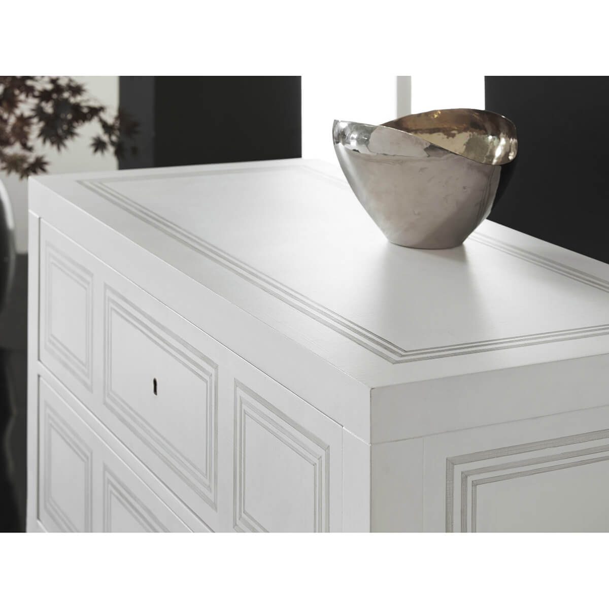 Painted Italian Neo Classic Chest of Drawers - English Georgian America