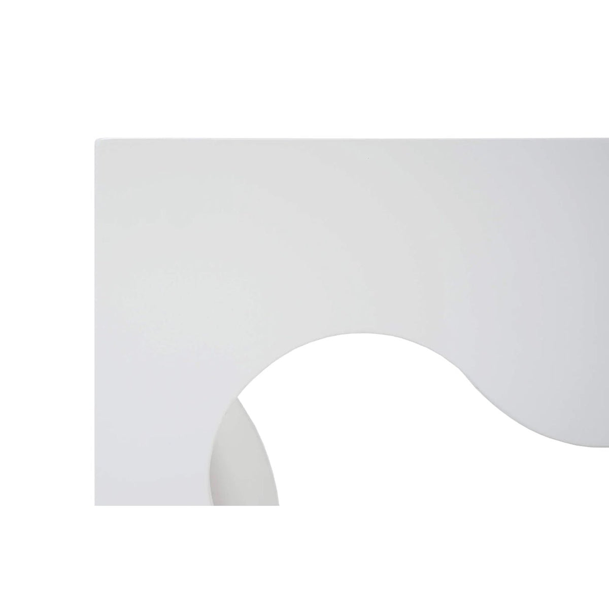 Painted Modern Coffee Table - English Georgian America