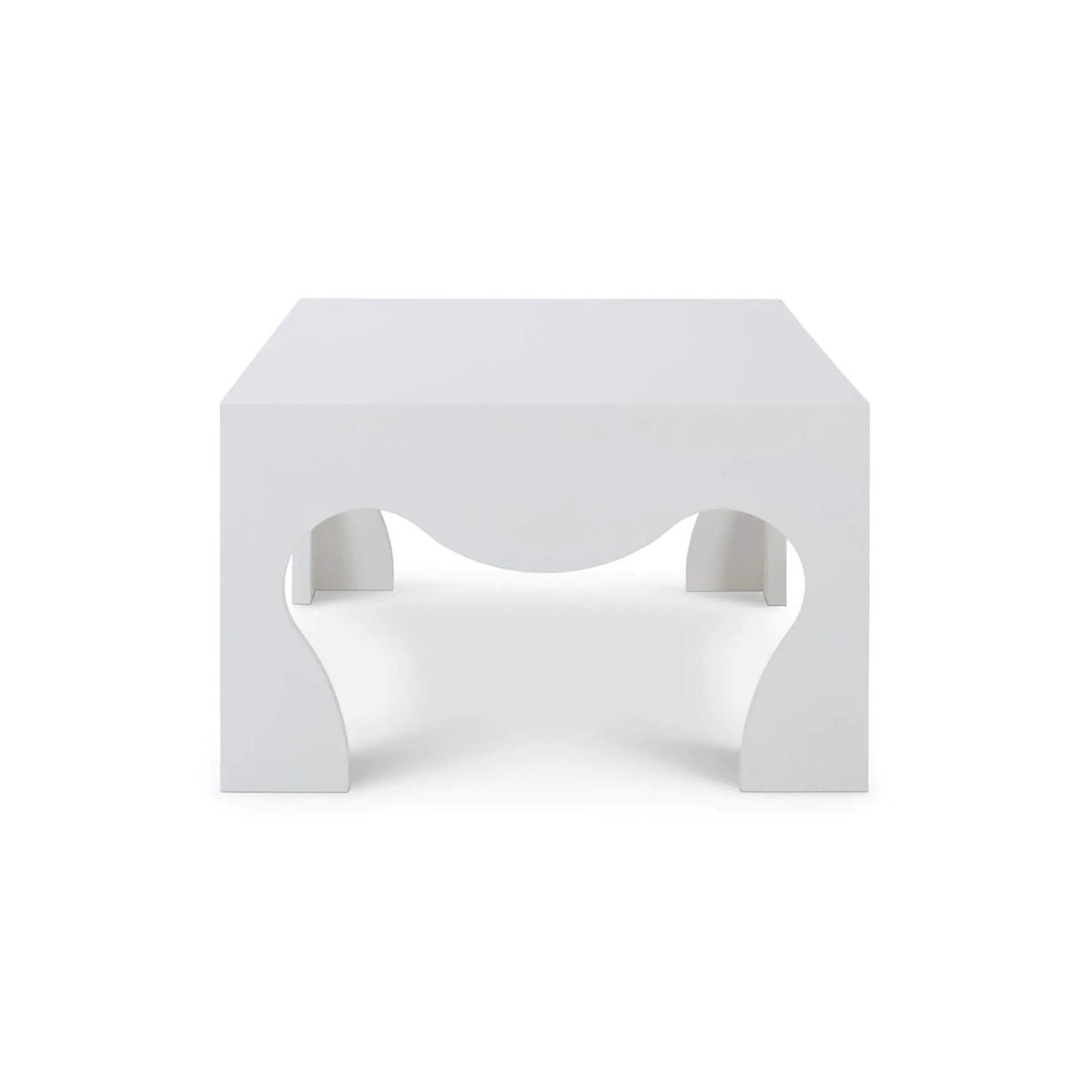 Painted Modern Coffee Table - English Georgian America