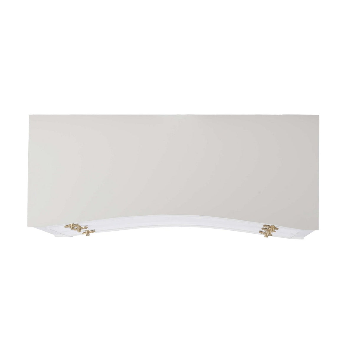 Painted White Neo Classic Incurved Commode - English Georgian America
