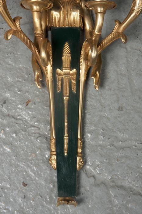 Pair of Empire Four-Light Sconces - English Georgian America