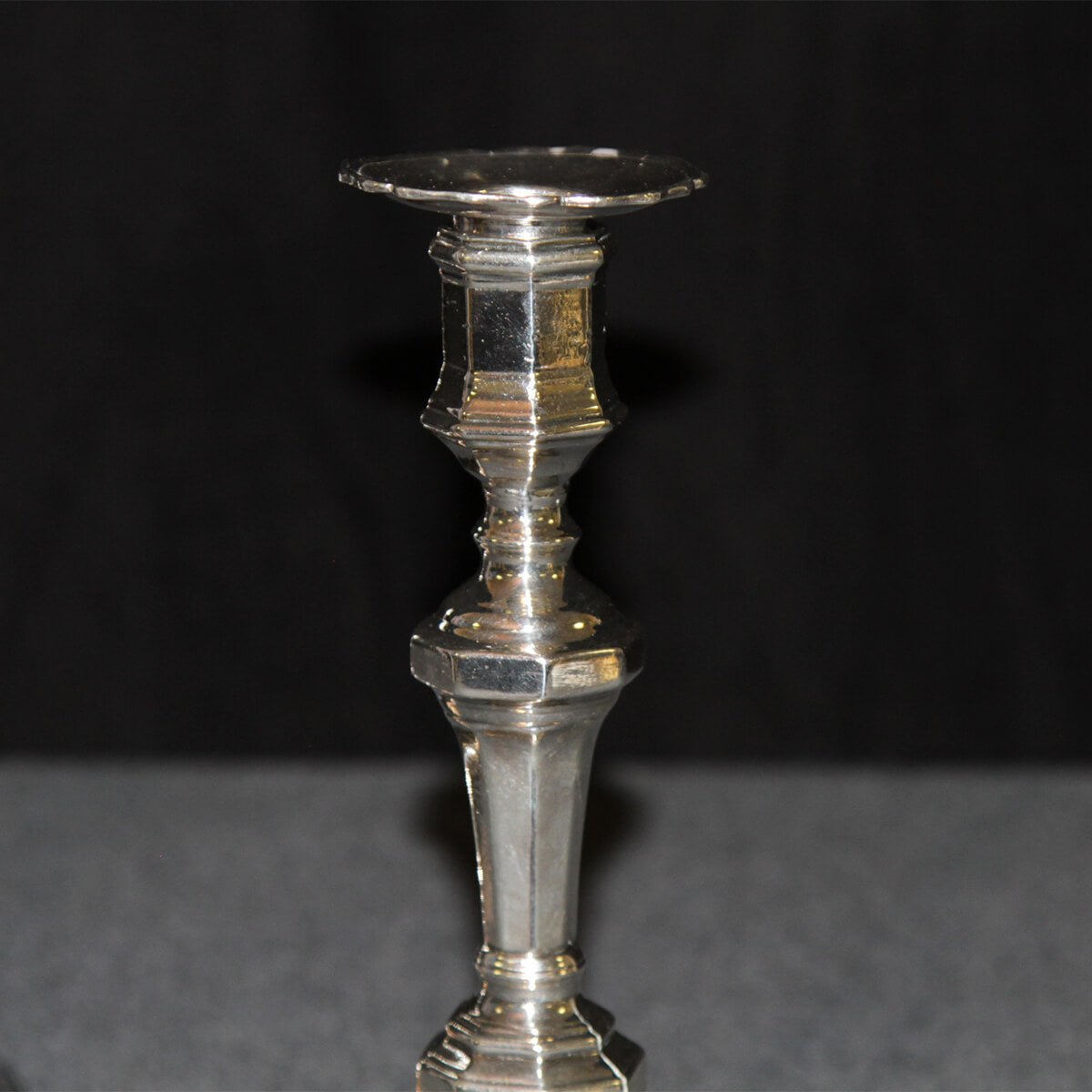 Pair of French Louis XVI Candlesticks - English Georgian America