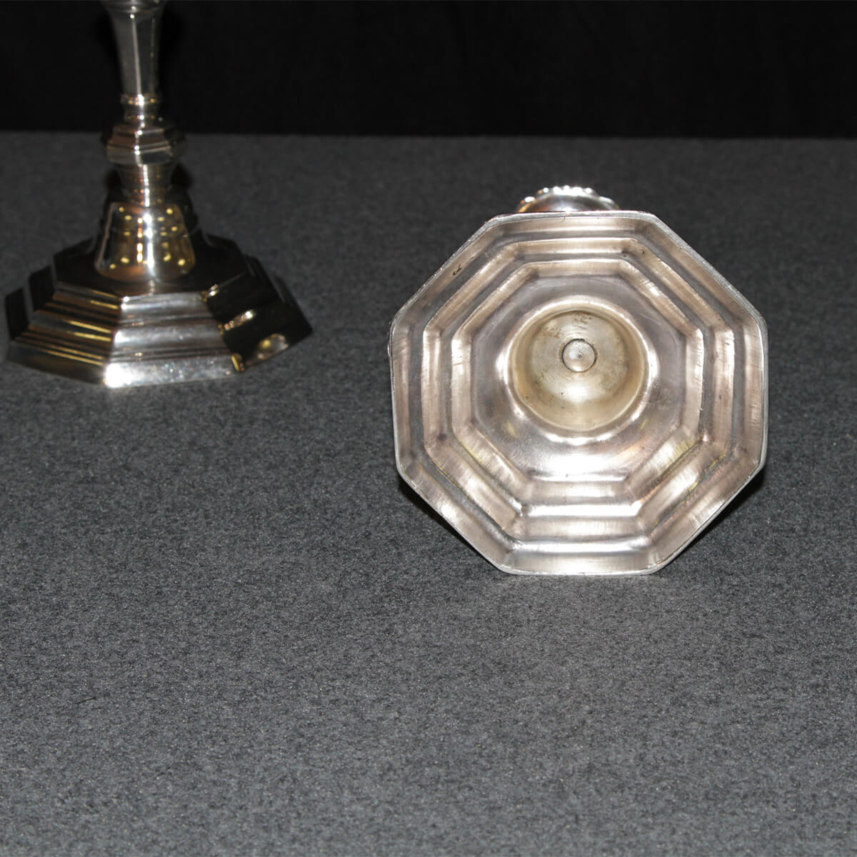 Pair of French Louis XVI Candlesticks - English Georgian America