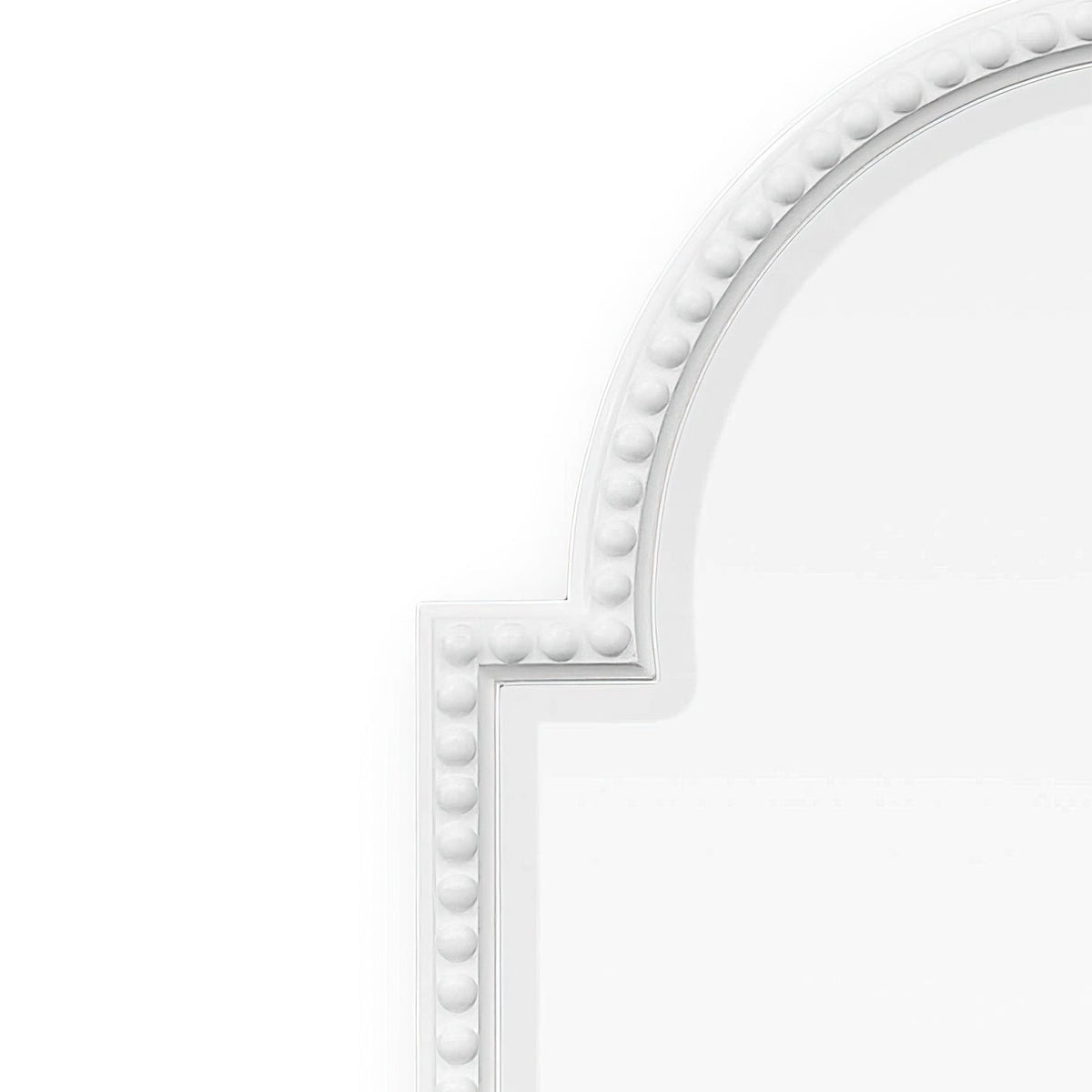 Pair of Painted Queen Anne Style Mirrors - English Georgian America