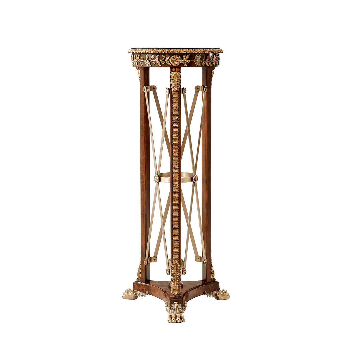 Pair of Regency Style Pedestals - English Georgian America