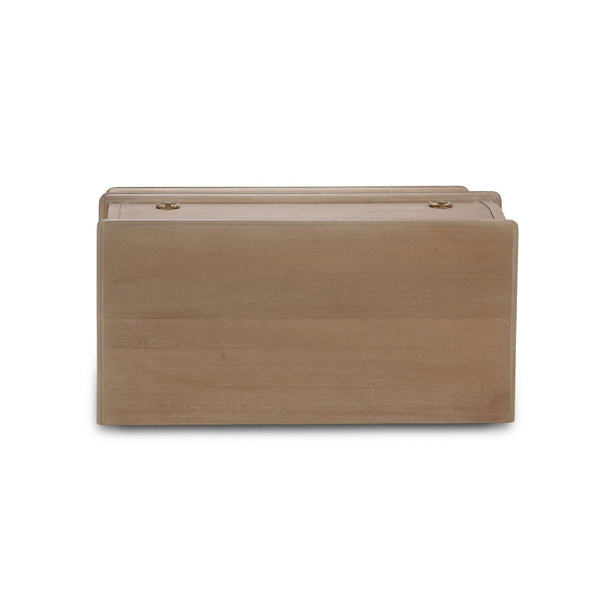 Pair of Serpentine Wooden Nightstands - English Georgian America