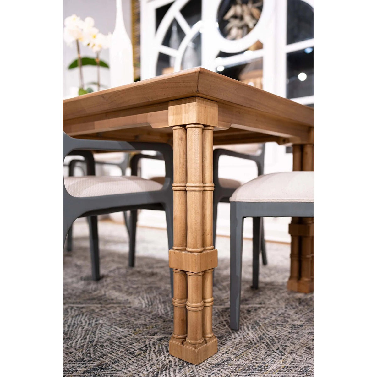 Palm Beach Regency Dining Table - 96&quot; - English Georgian America