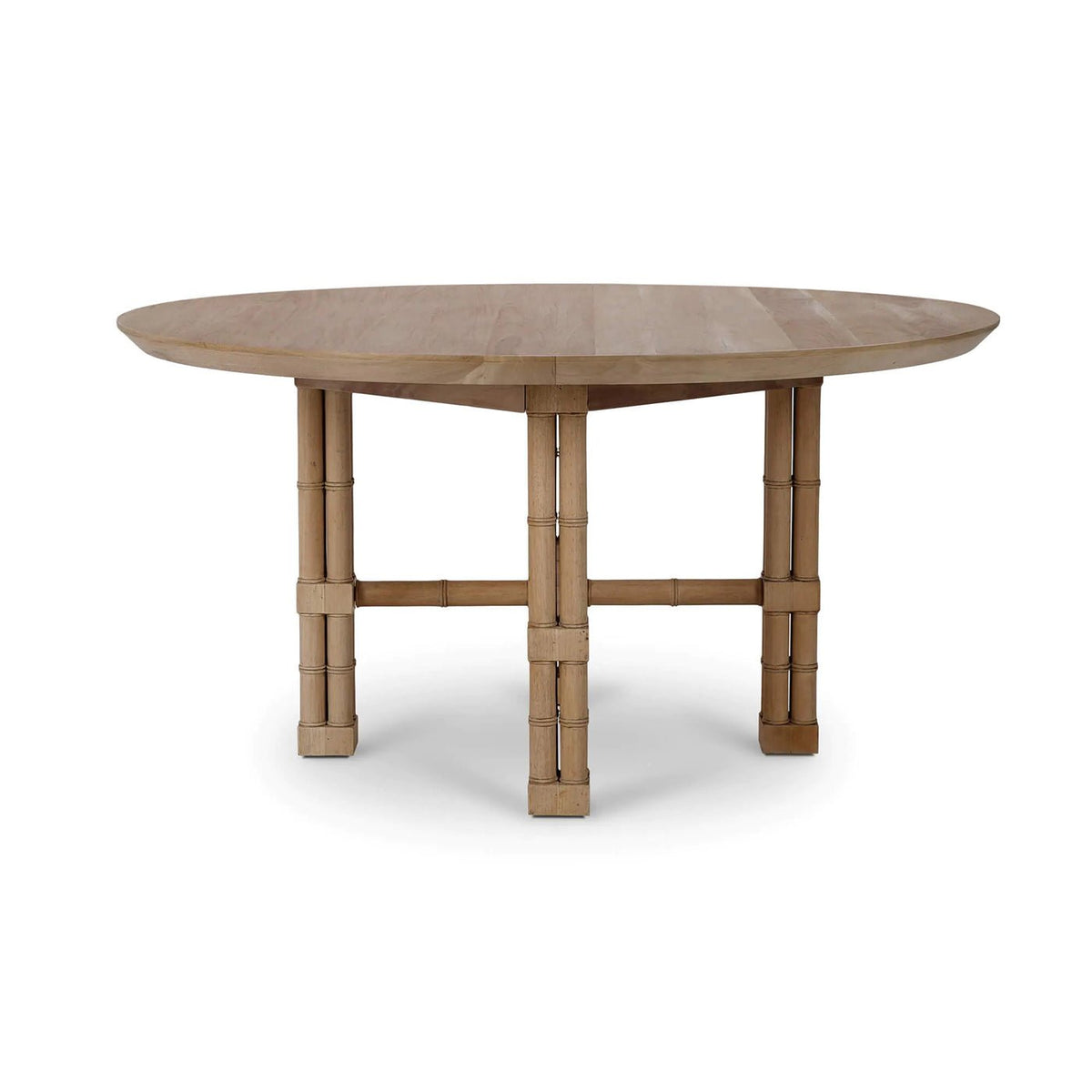 Palm Beach Regency Round Dining Table - English Georgian America