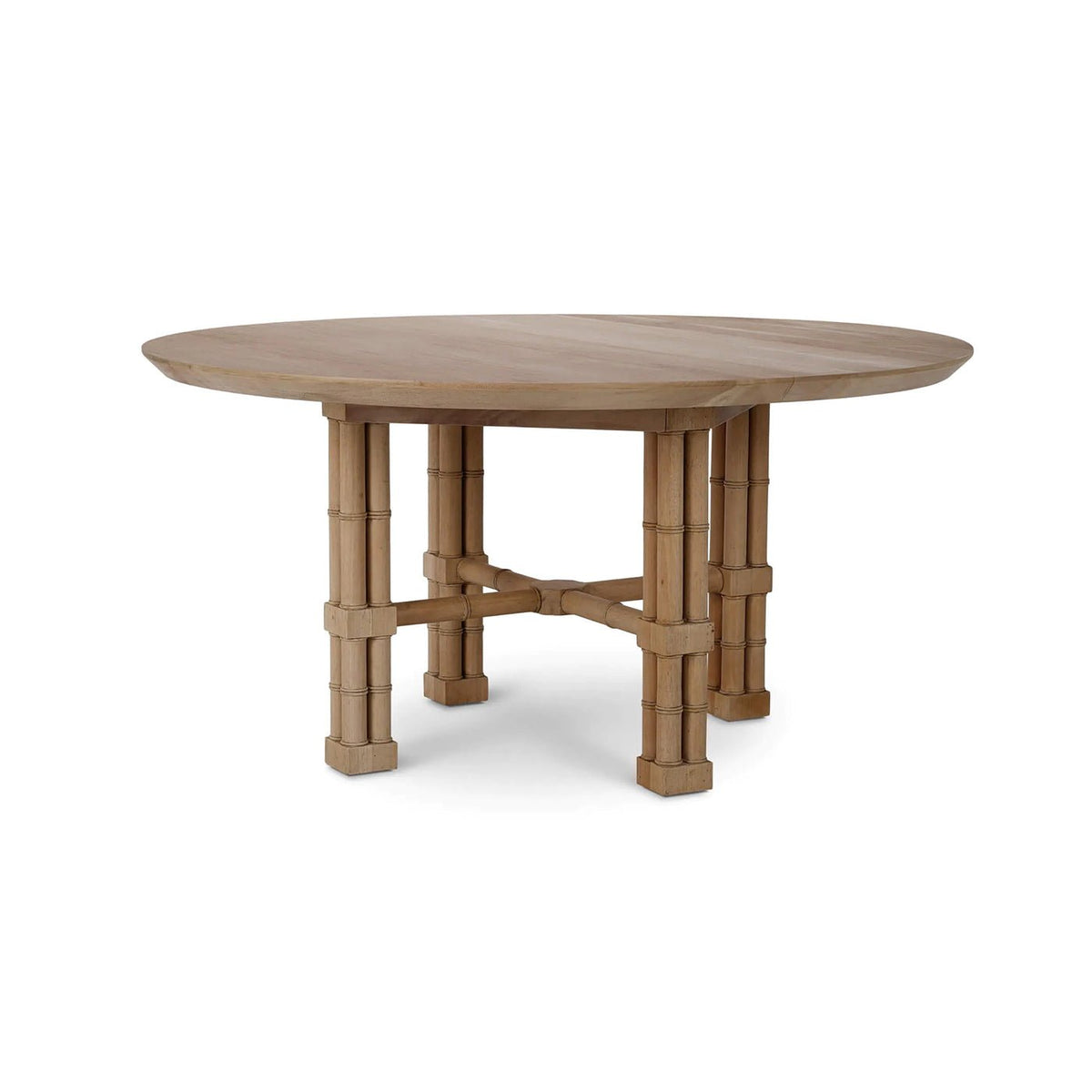 Palm Beach Regency Round Dining Table - English Georgian America