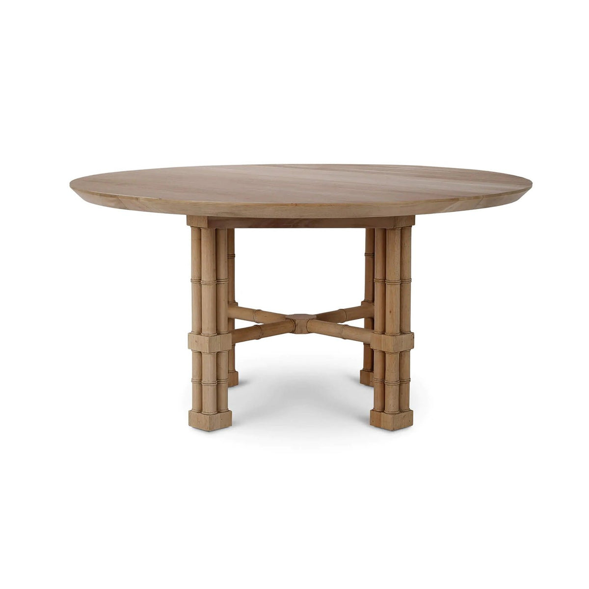 Palm Beach Regency Round Dining Table - English Georgian America