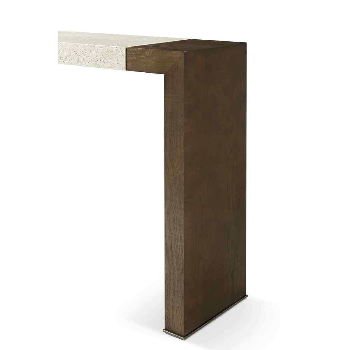 Parson Style Console Table - Dark - English Georgian America