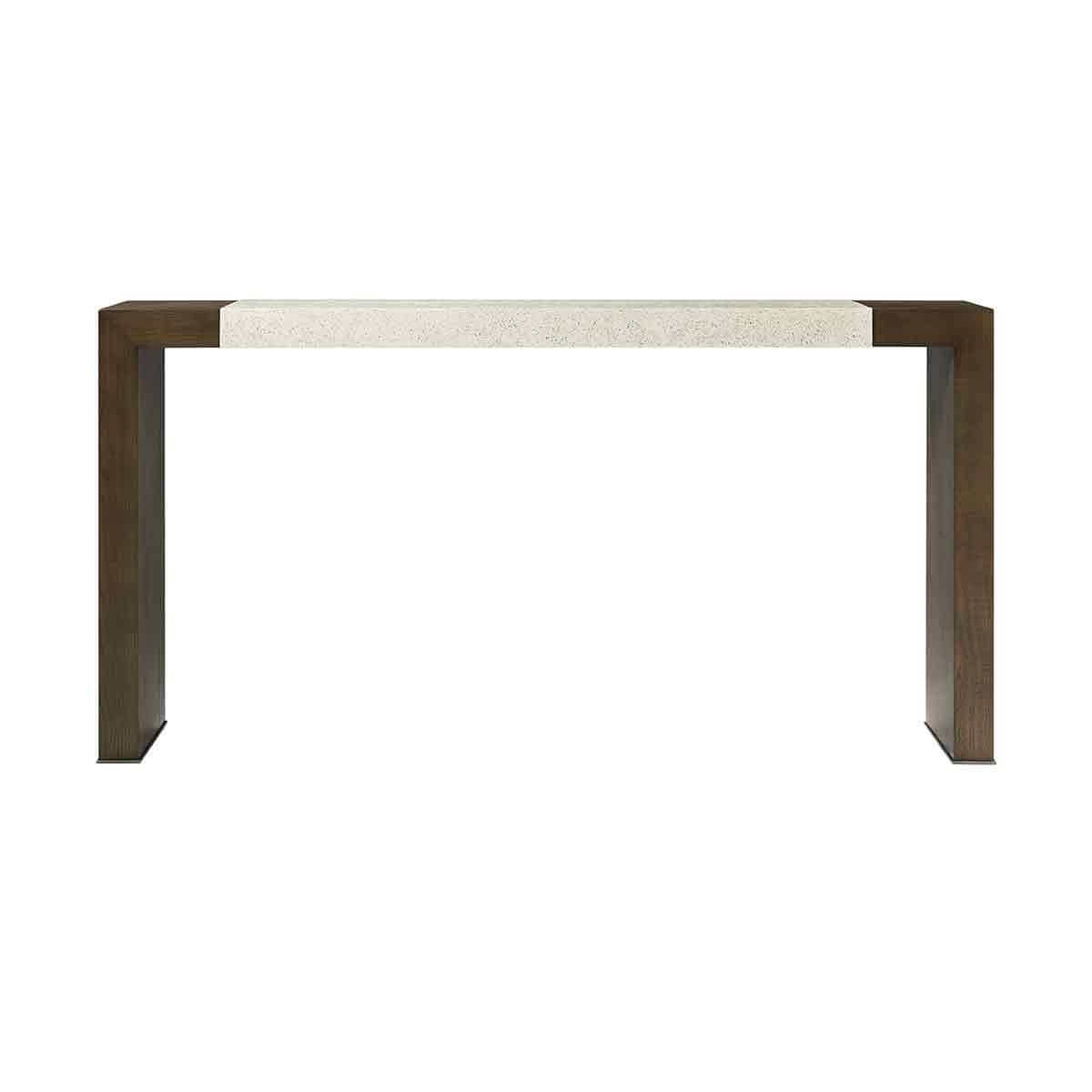 Parson Style Console Table - Dark - English Georgian America