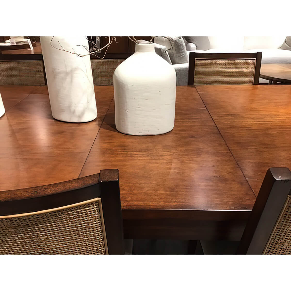 Parsons Dining Table - Mahogany Finish - English Georgian America