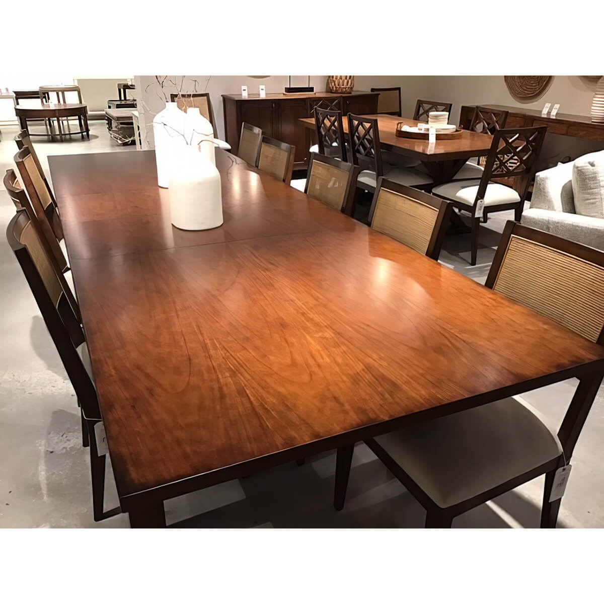Parsons Dining Table - Mahogany Finish - English Georgian America