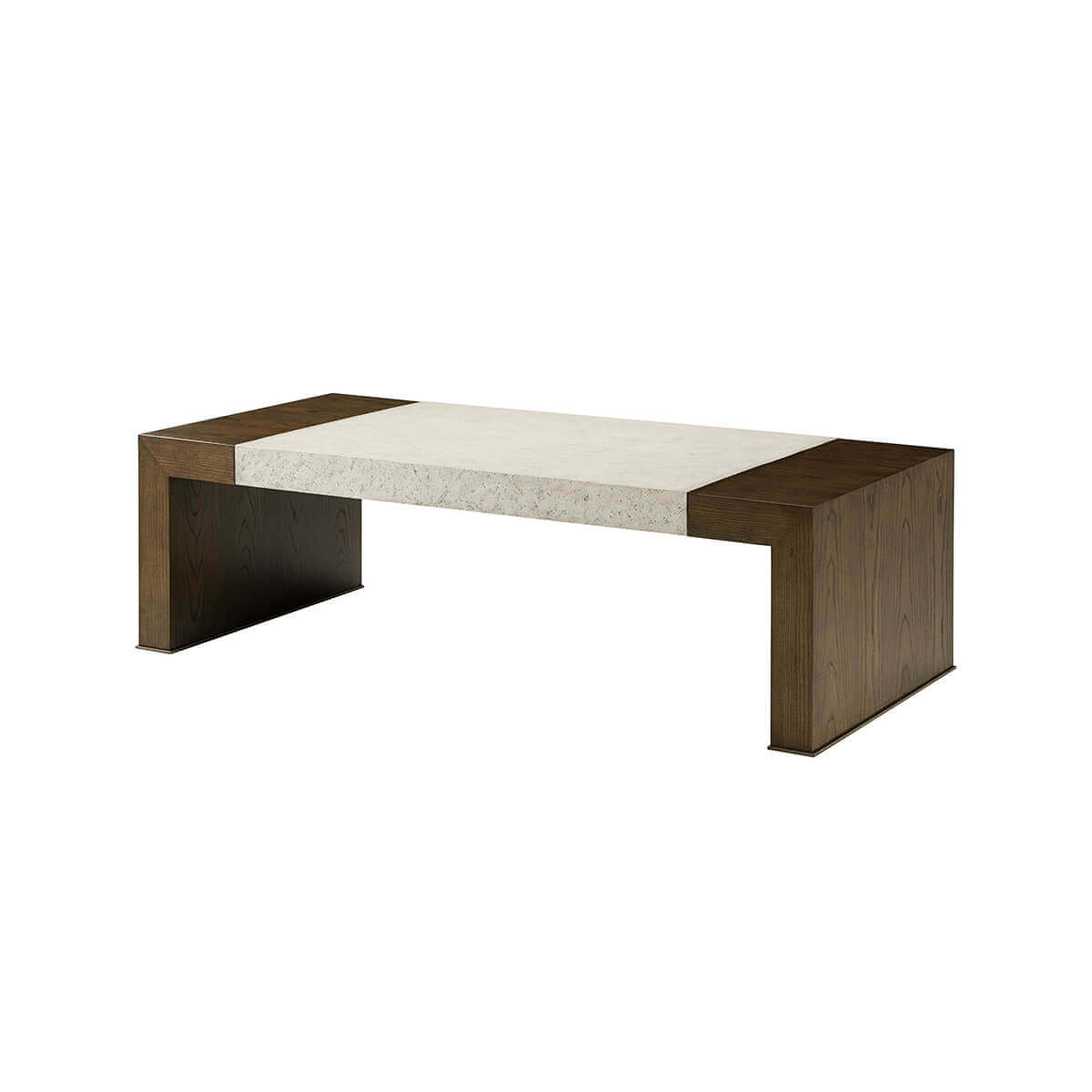 Parsons Style Coffee Table - Dark - English Georgian America