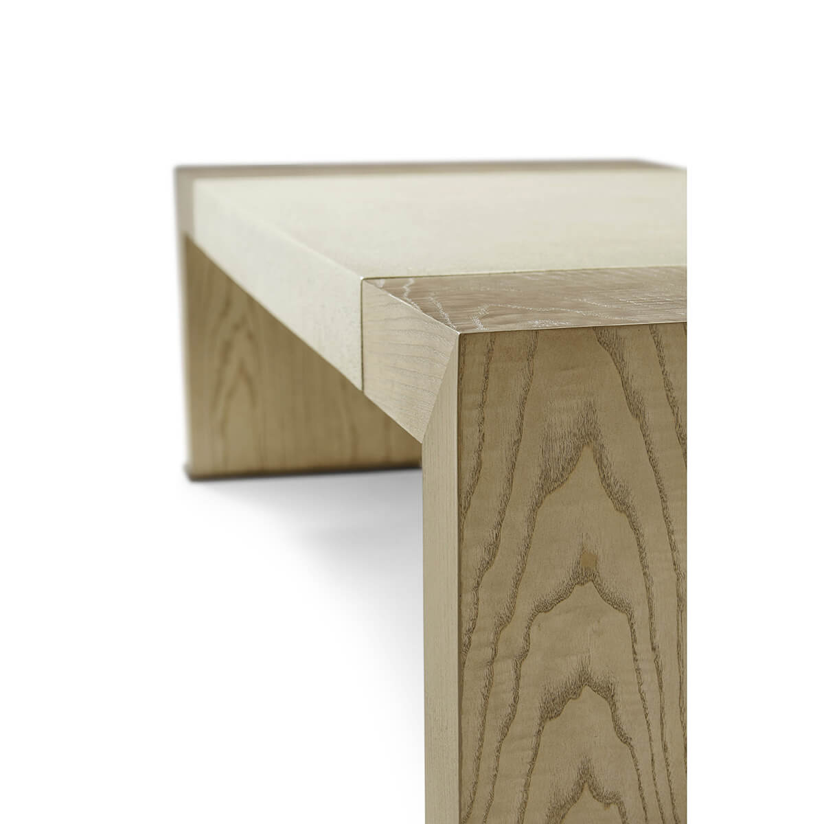 Parsons Style Coffee Table - Light - English Georgian America