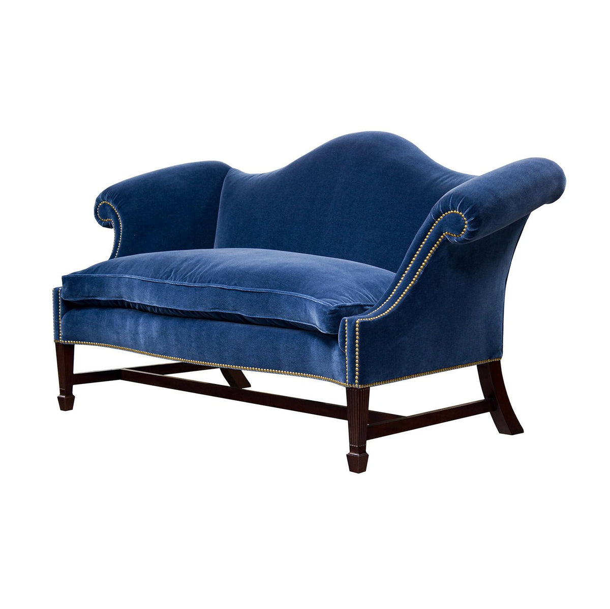 Philadelphia Camelback Sofa - 72 - English Georgian America