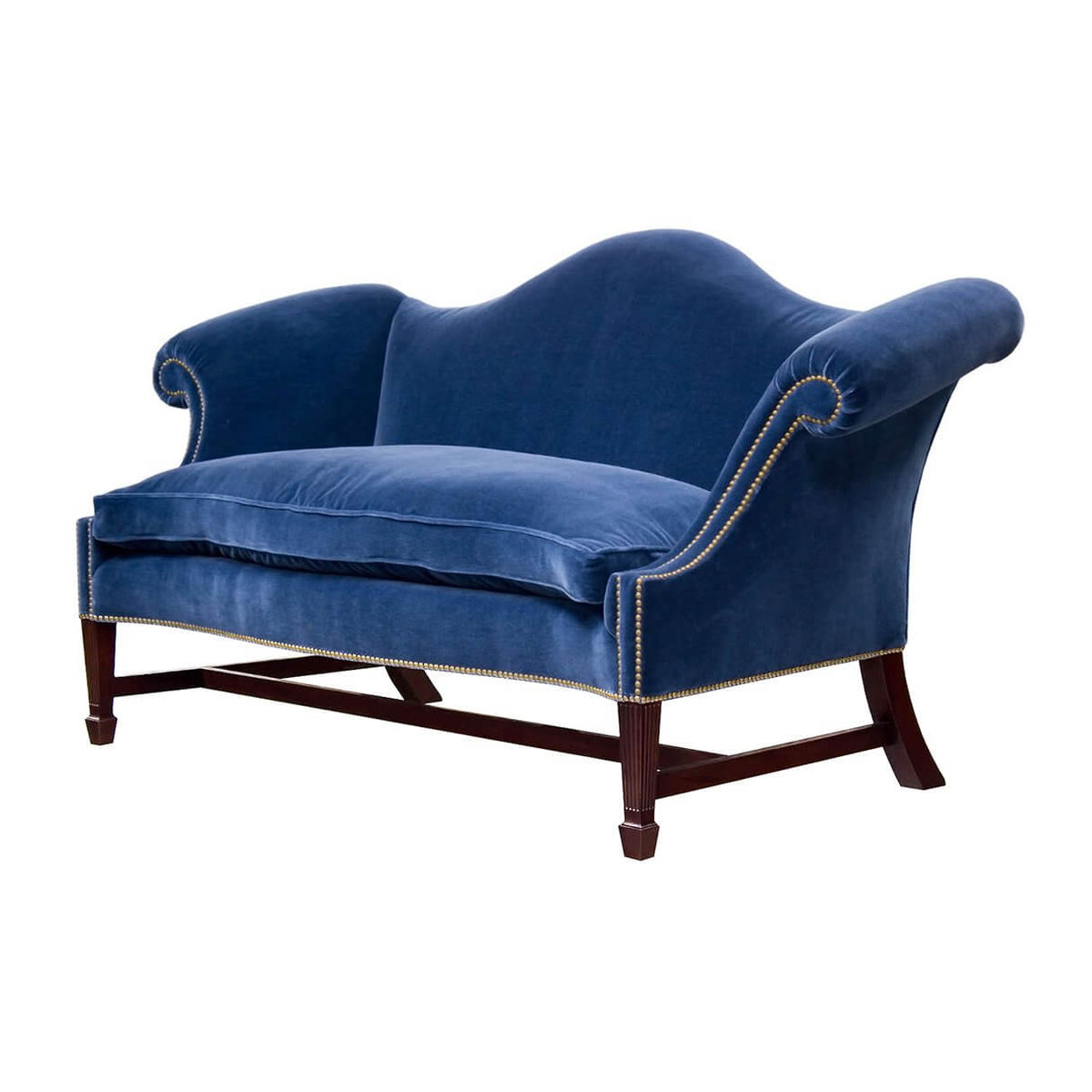 Philadelphia Camelback Sofa - 72 - English Georgian America