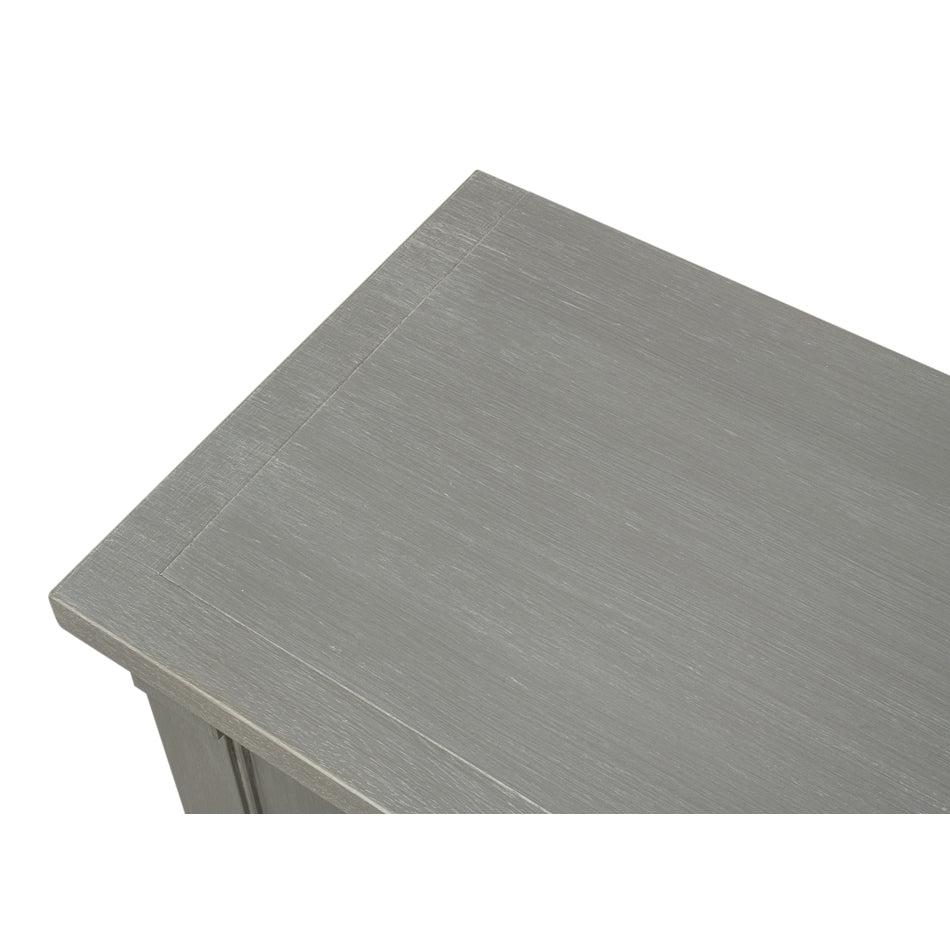 Pine Painted Buffet Cabinet - English Georgian America