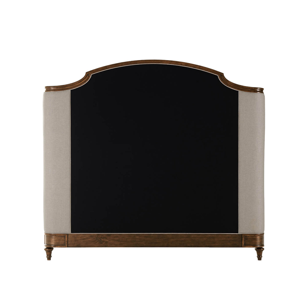 Provincial Carved California King Size Bed - English Georgian America