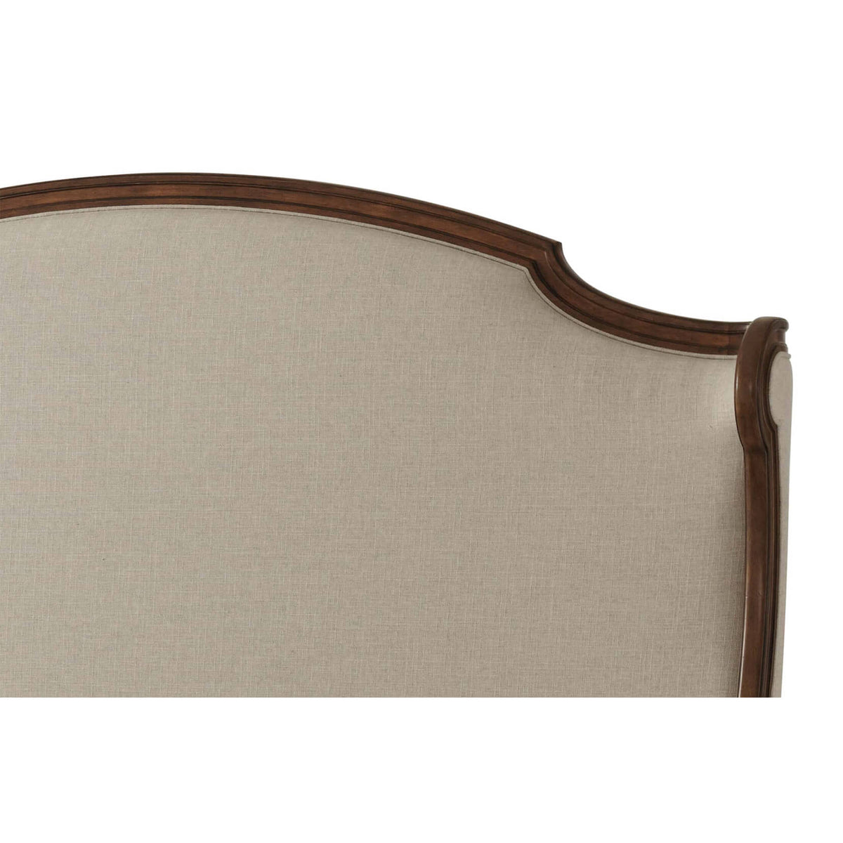 Provincial Carved King Size Bed - English Georgian America