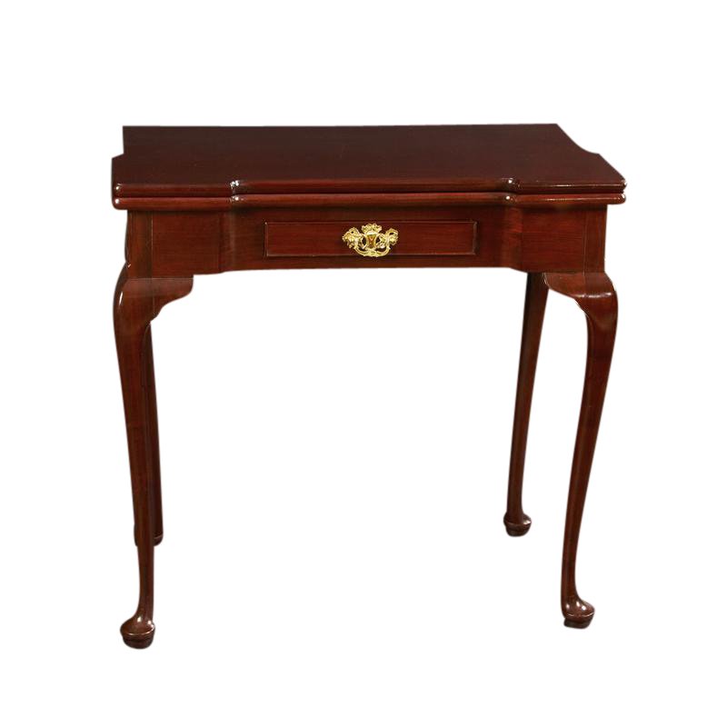 Queen Ann Mahogany Card Table Queen Ann Mahogany Card Table