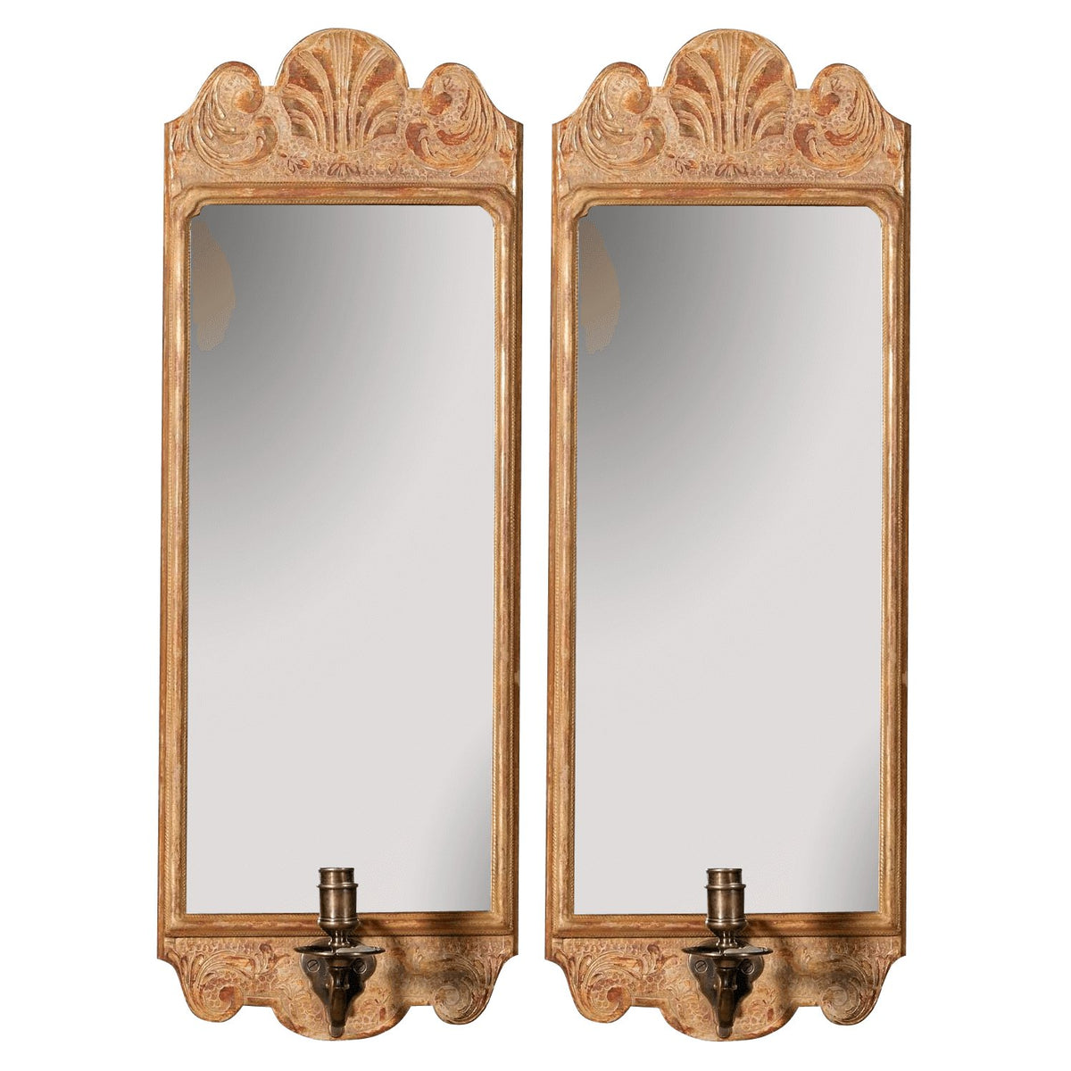 Queen Anne Giltwood Wall Sconce - English Georgian America