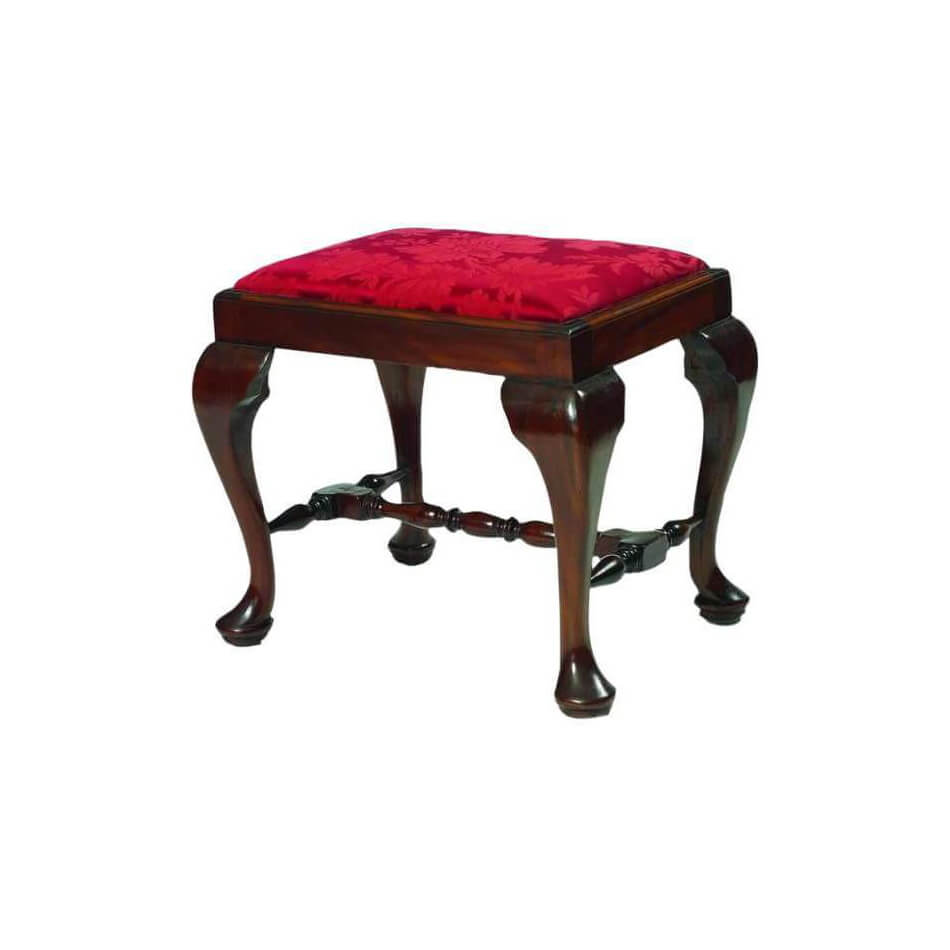 Queen Anne Stool - English Georgian America
