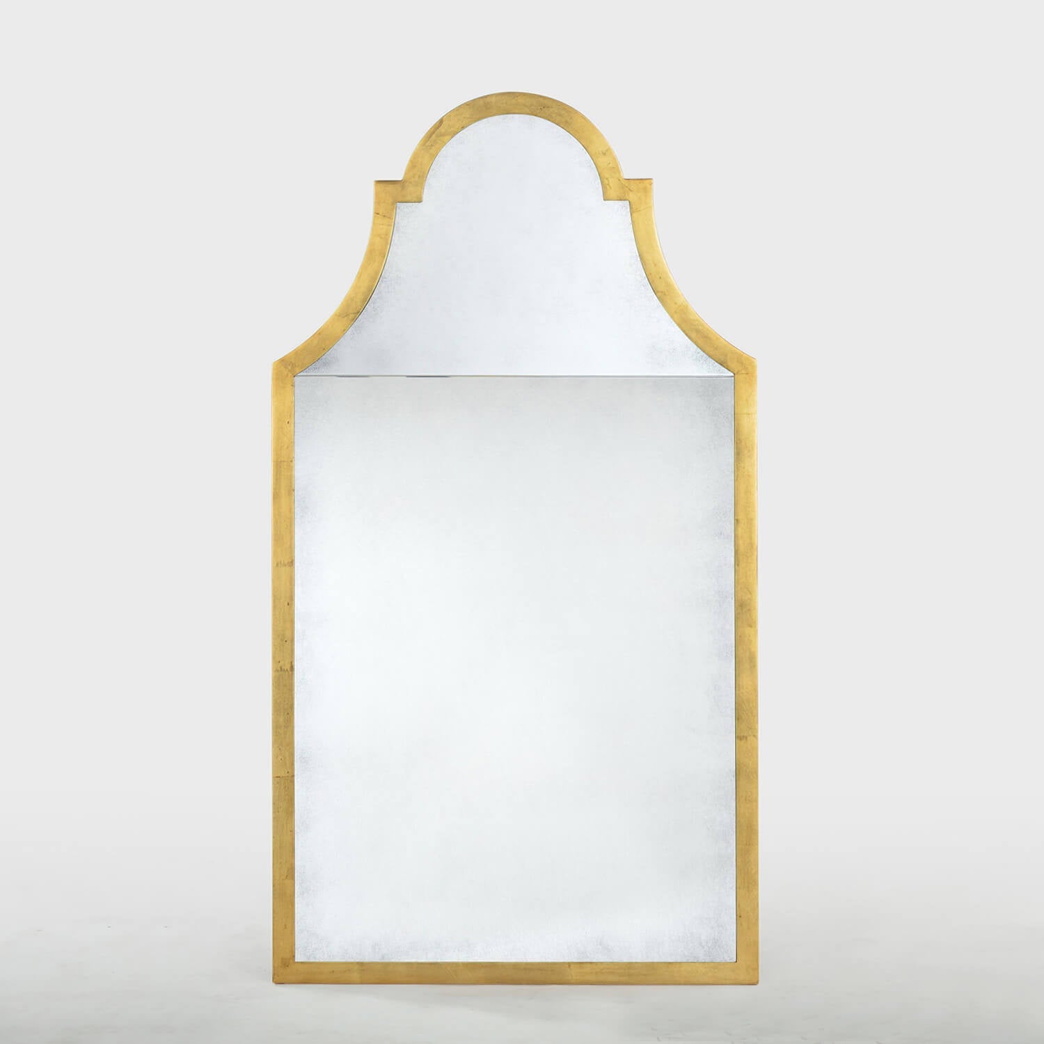 Queen Anne Style Antiqued Mirror - English Georgian America