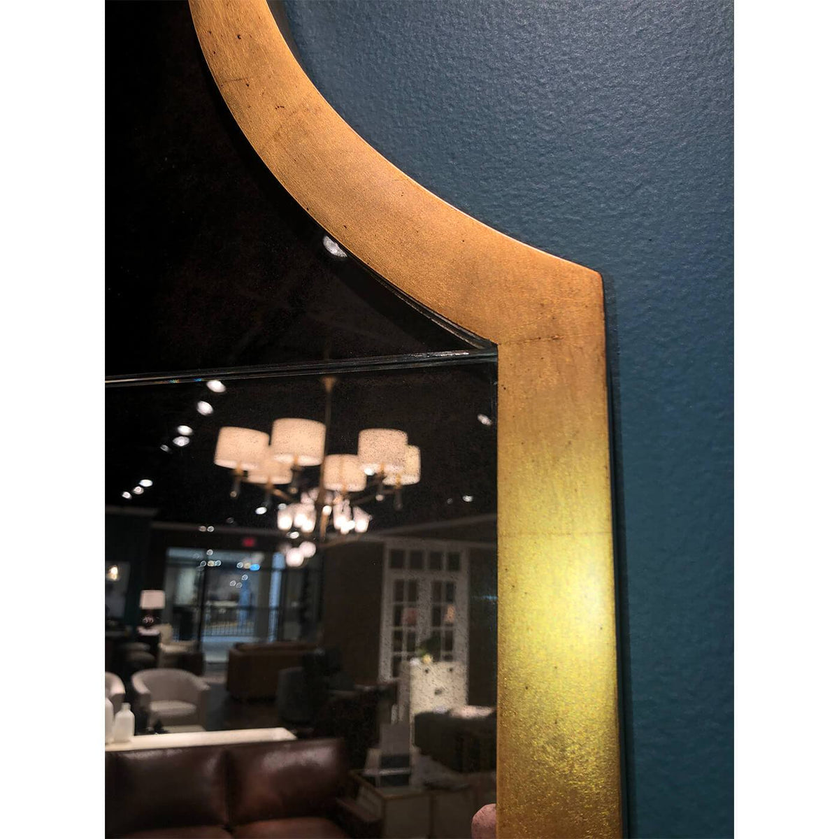 Queen Anne Style Antiqued Mirror - English Georgian America