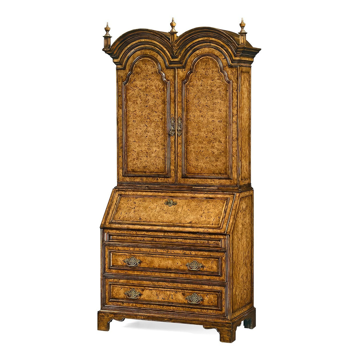 Queen Anne Style Secretary Bookcase - English Georgian America
