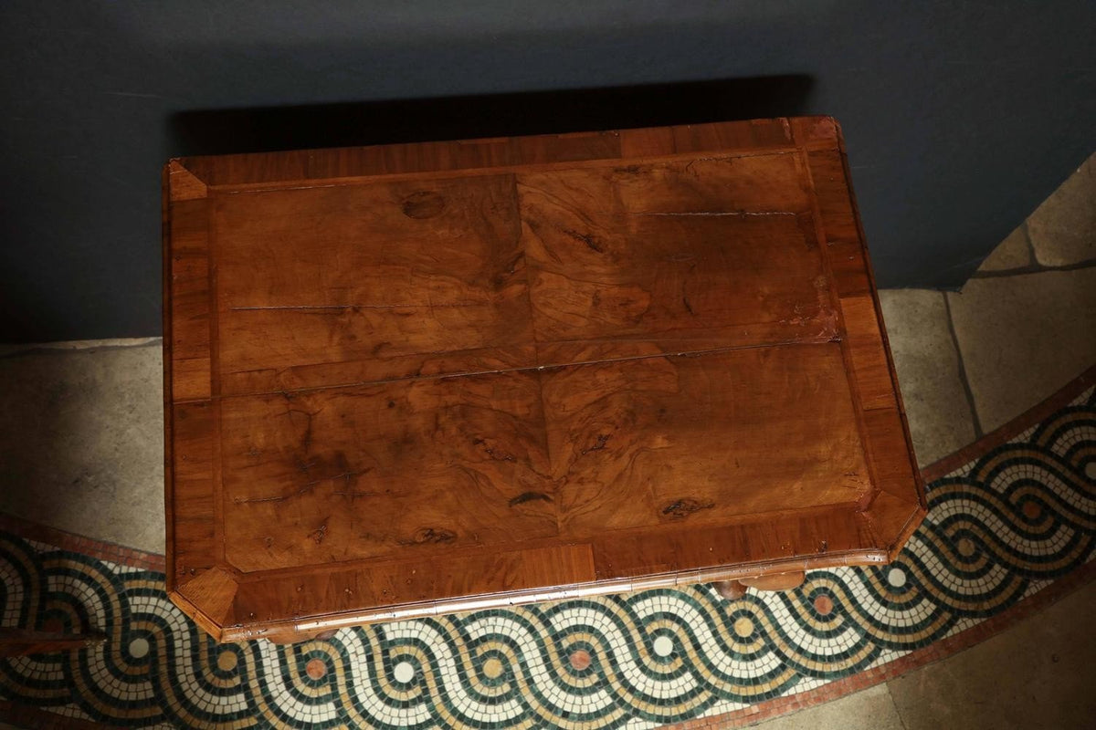 Queen Anne Walnut Lowboy - English Georgian America