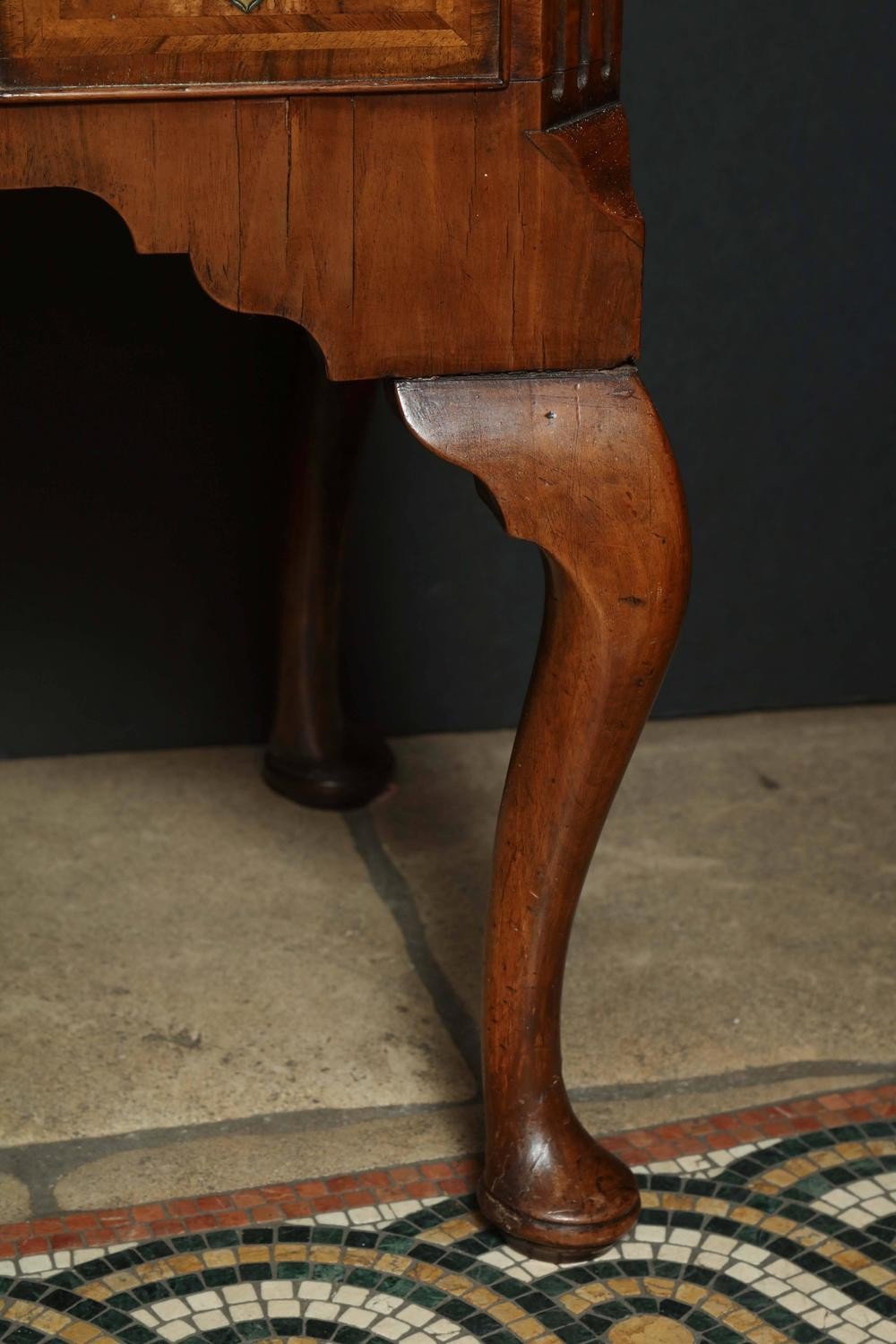 Queen Anne Walnut Lowboy - English Georgian America