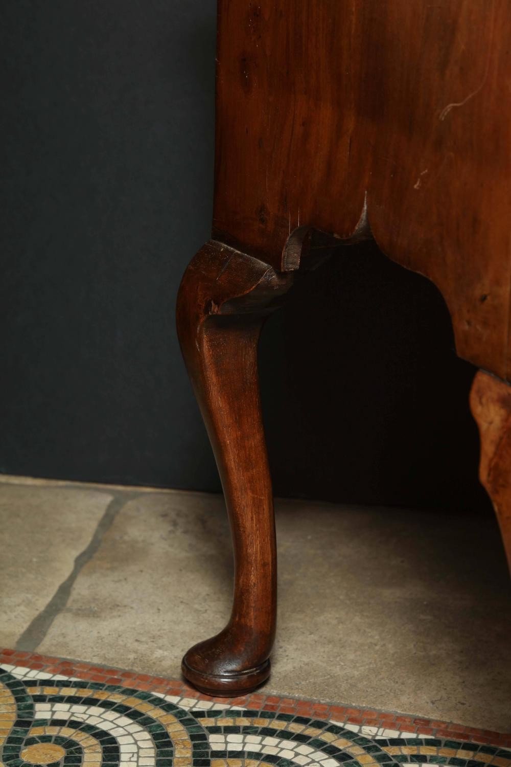 Queen Anne Walnut Lowboy - English Georgian America