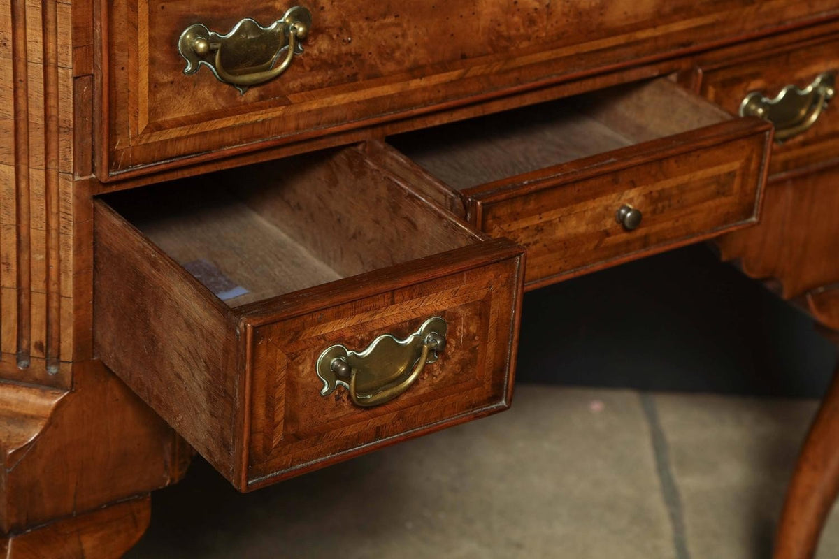 Queen Anne Walnut Lowboy - English Georgian America