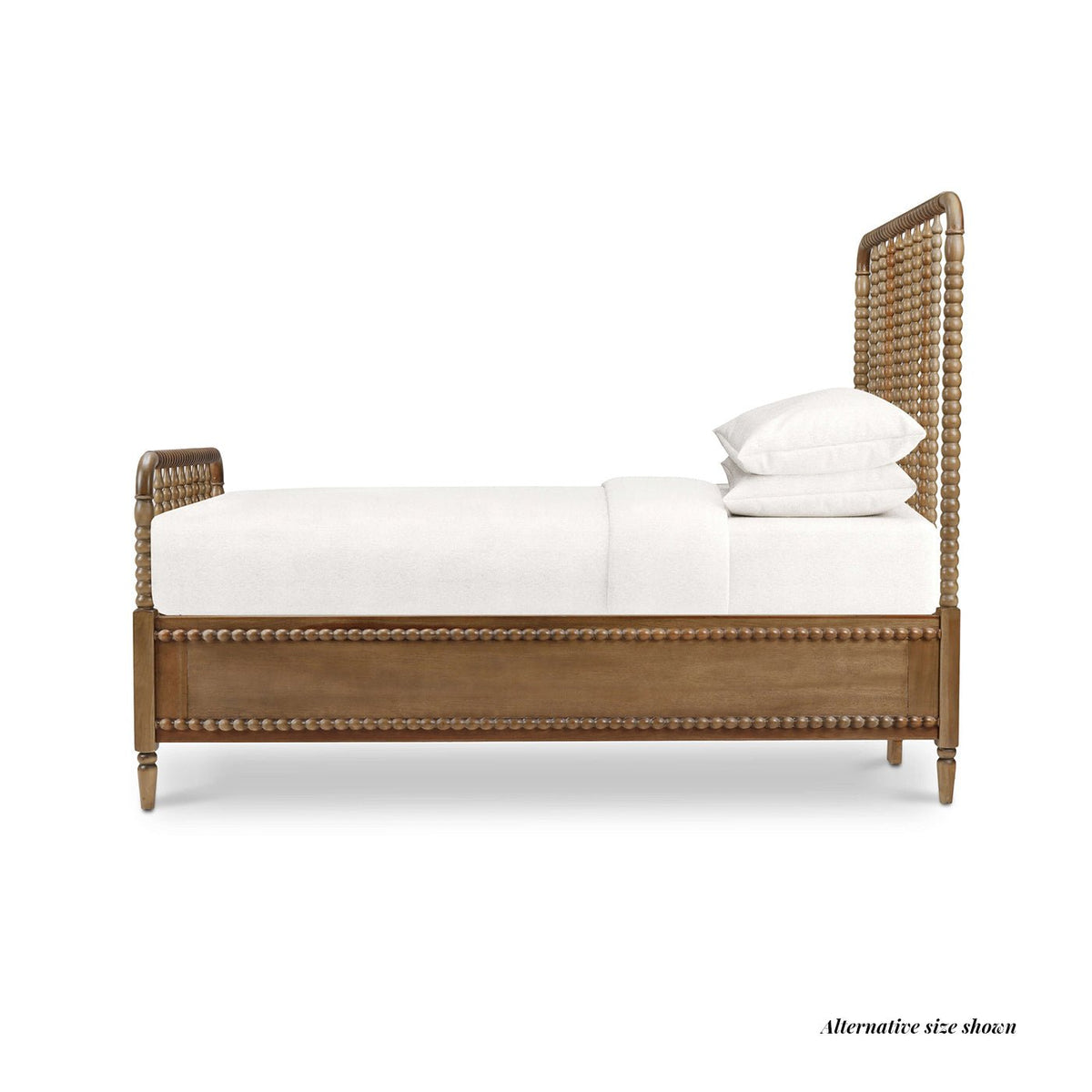 Queen Size Spindle Bed Frame - English Georgian America