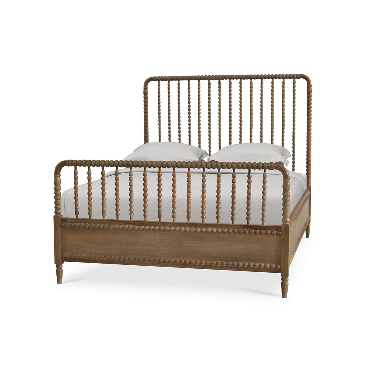 Queen Size Spindle Bed Frame - English Georgian America