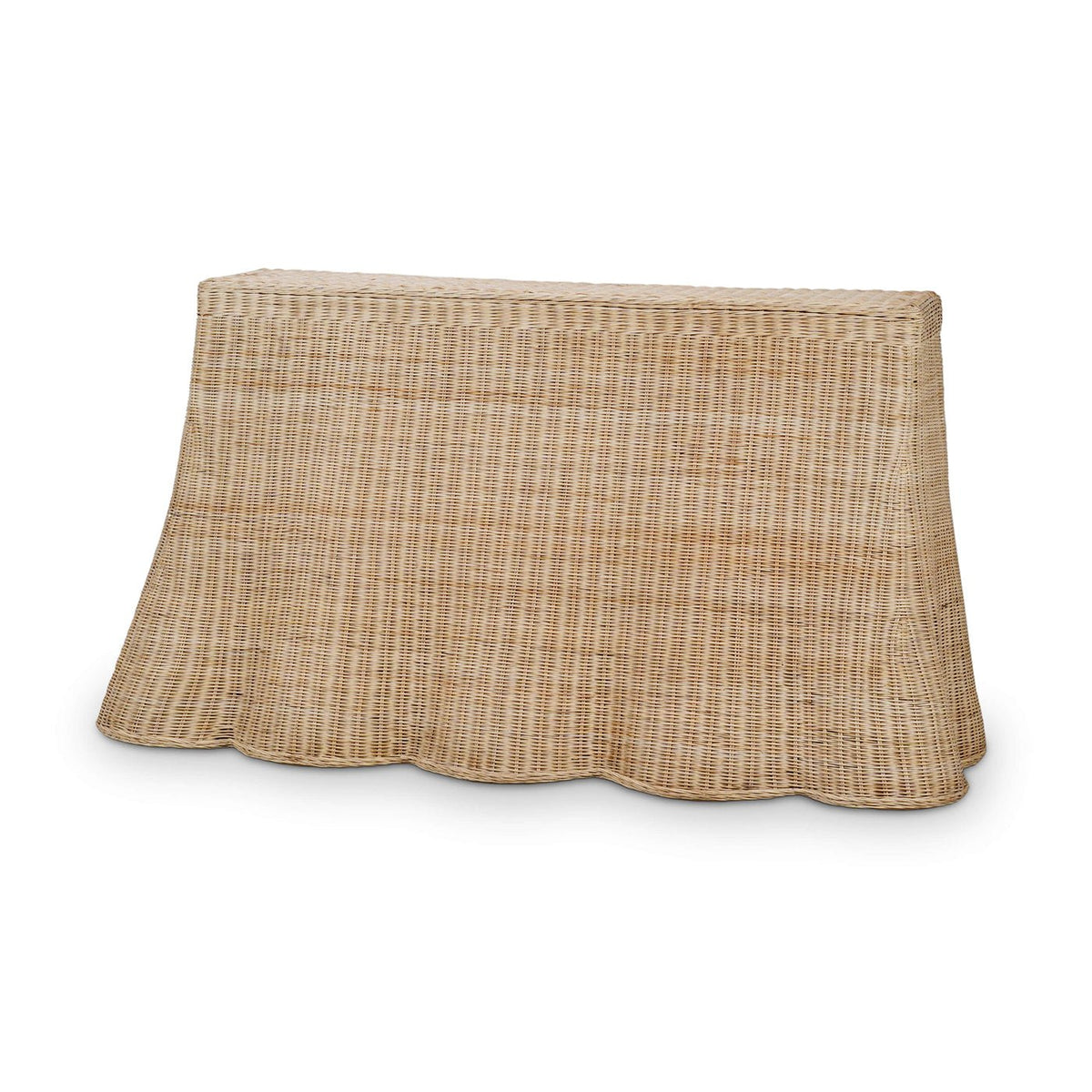 Rattan Console Table - English Georgian America