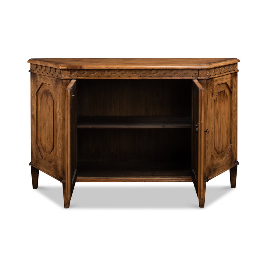 Reclaimed Pine Credenza - English Georgian America