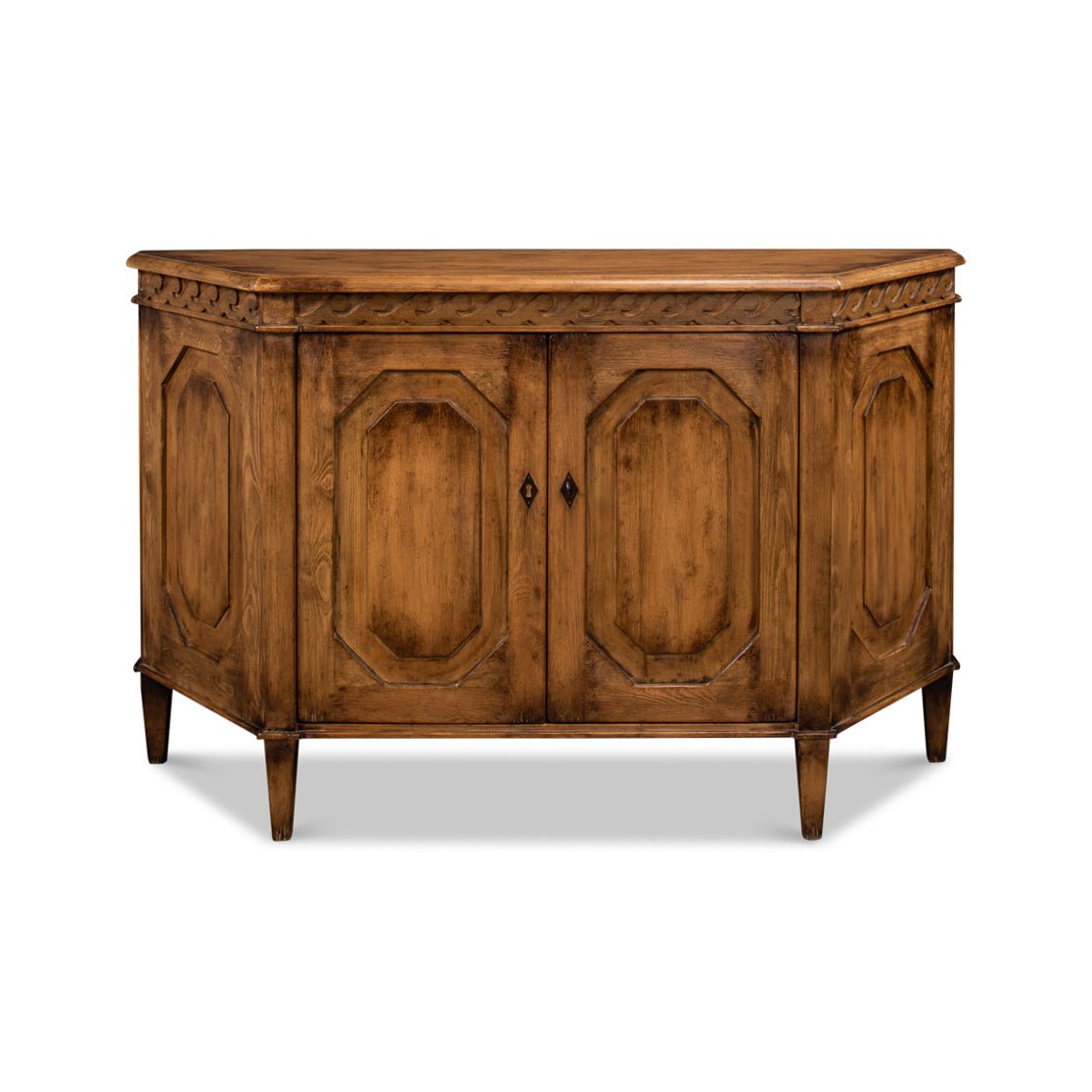 Reclaimed Pine Credenza - English Georgian America