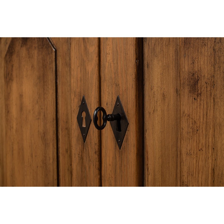 Reclaimed Pine Credenza - English Georgian America