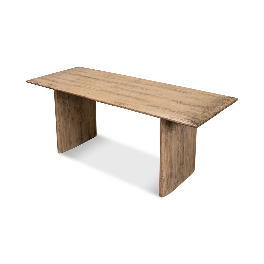 Reclaimed Pine Dining Table - English Georgian America