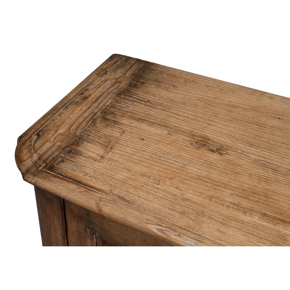 Reclaimed Pine Provincial Side Cabinet - English Georgian America