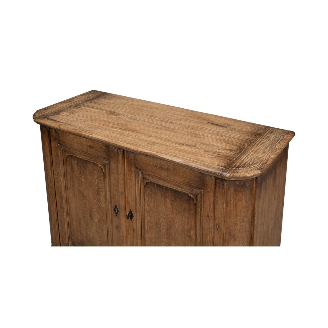 Reclaimed Pine Provincial Side Cabinet - English Georgian America