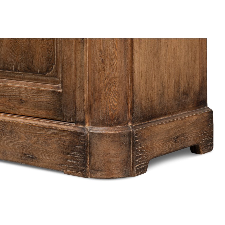 Reclaimed Pine Provincial Side Cabinet - English Georgian America