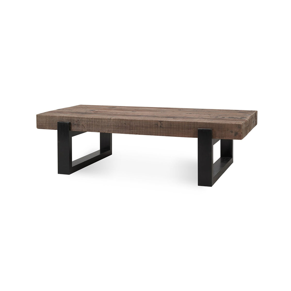 Rectangular Industrial Style Coffee Table - English Georgian America